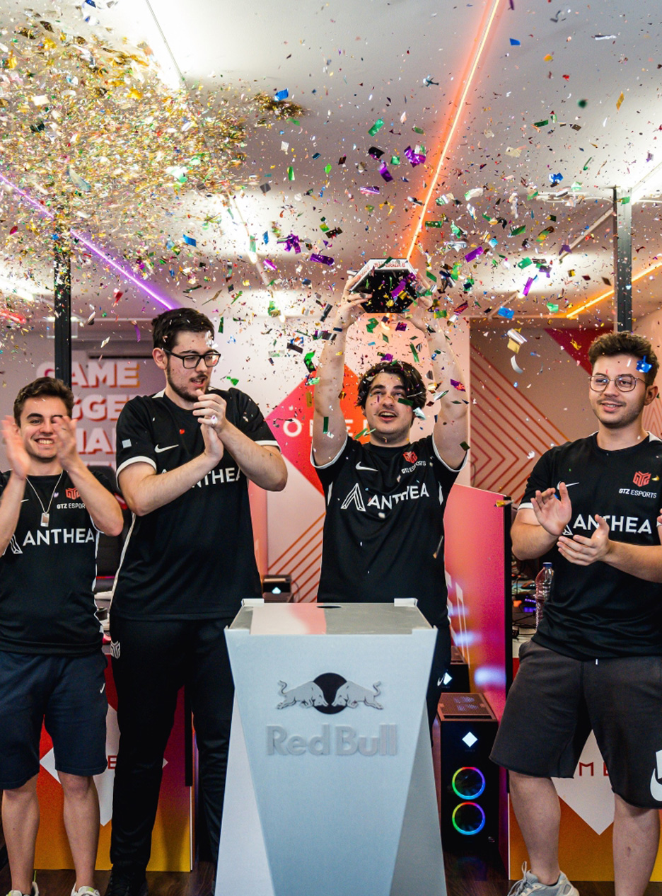 Equipa GTZ Esports em palco