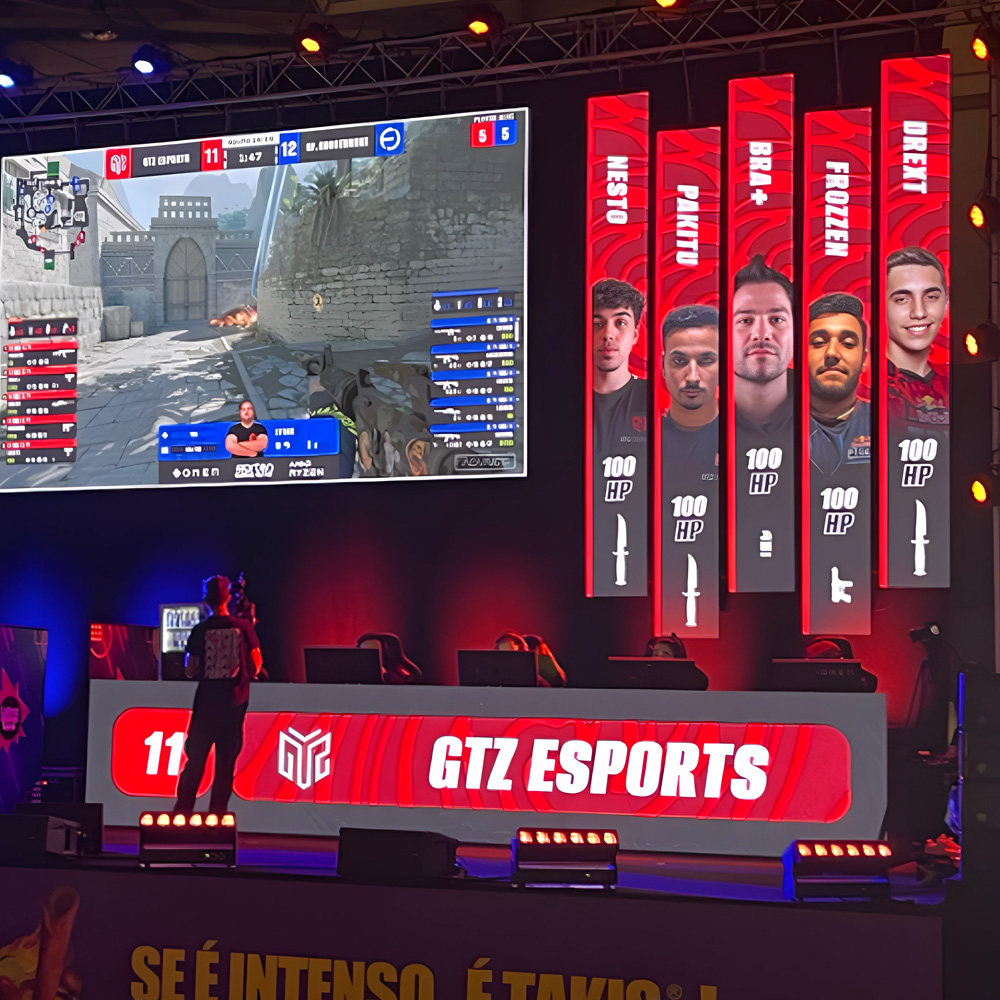 Arena competitiva da GTZ Esports