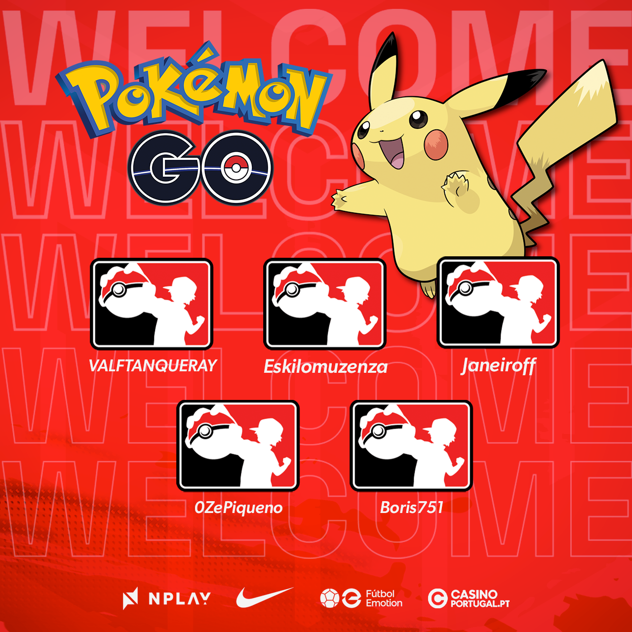 apresentação gtz equipa pokemon go